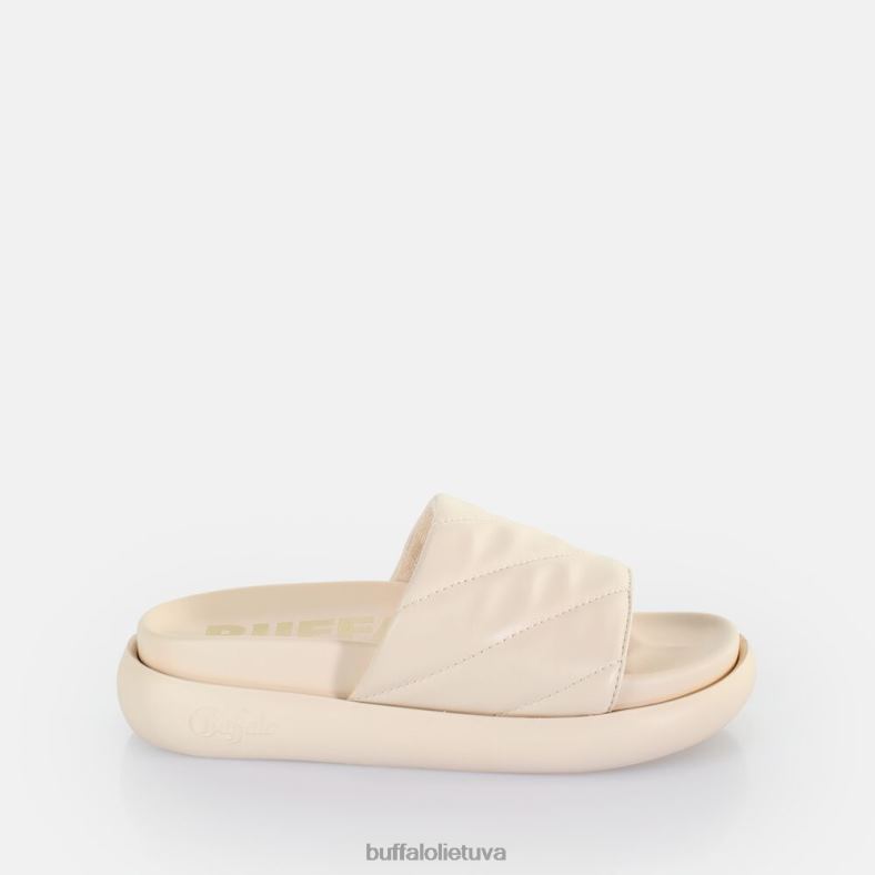 rey quilt 2 platforminė slide veganiška Buffalo kremas4D4XB461 |skaidrių