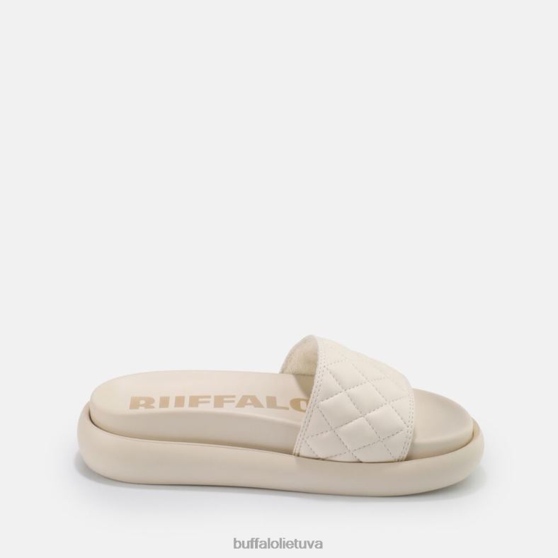 rey quilt slide vegan Buffalo kremas4D4XB916 |skaidrių