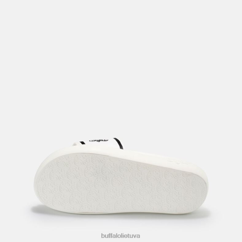 rey slide veganas Buffalo balta juoda4D4XB874 |skaidrių