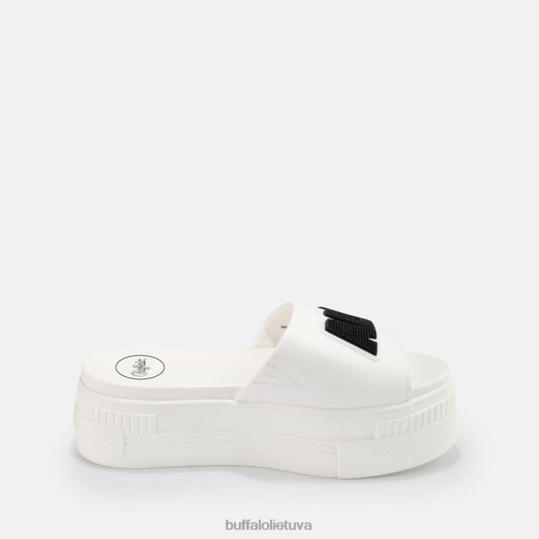 suporuoti sld sandalai vegan Buffalo baltas4D4XB856 |skaidrių